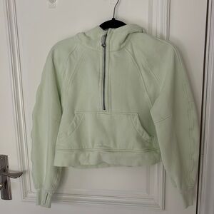 Lululemon Women's Light Green Scuba Hoodie